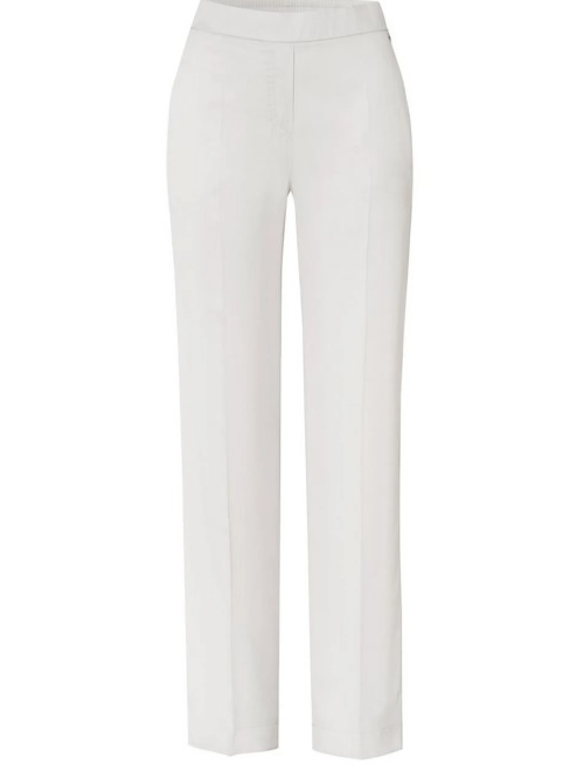 Relaxed Damen Hose - Scarlet Wide in hellgrau