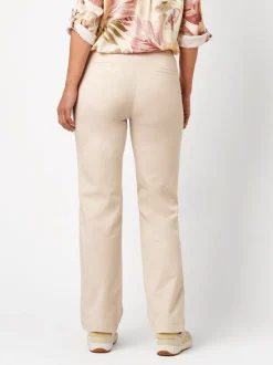 Relaxed Damen Hose - Scarlet Wide in sand - Länge: lang