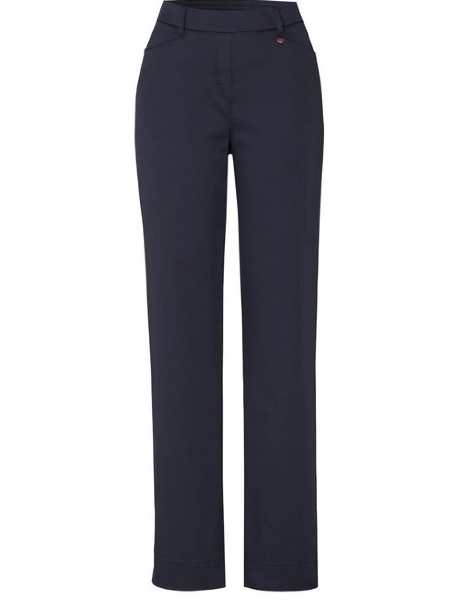 Relaxed Damen Hose - Scarlet Wide in blau - Länge: lang