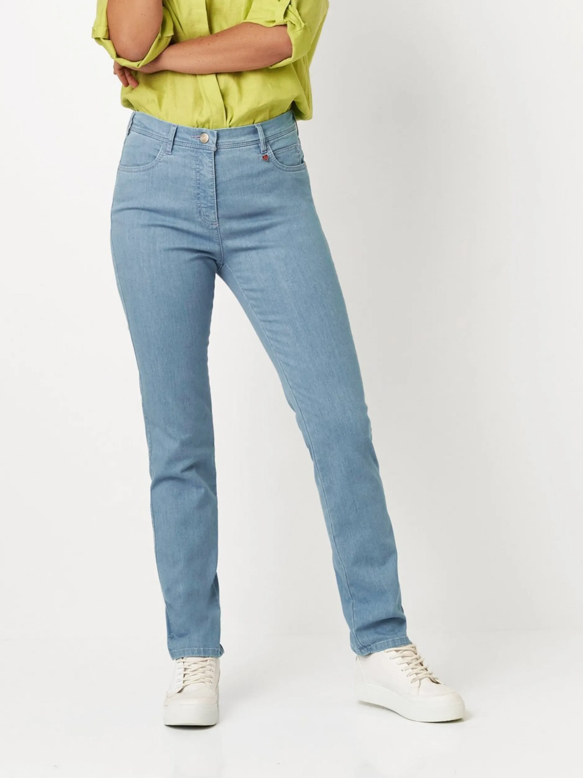 Relaxed Damen Jeans - Meine beste Freundin Slim in blau