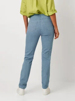 Relaxed Damen Jeans - Meine beste Freundin Slim in blau