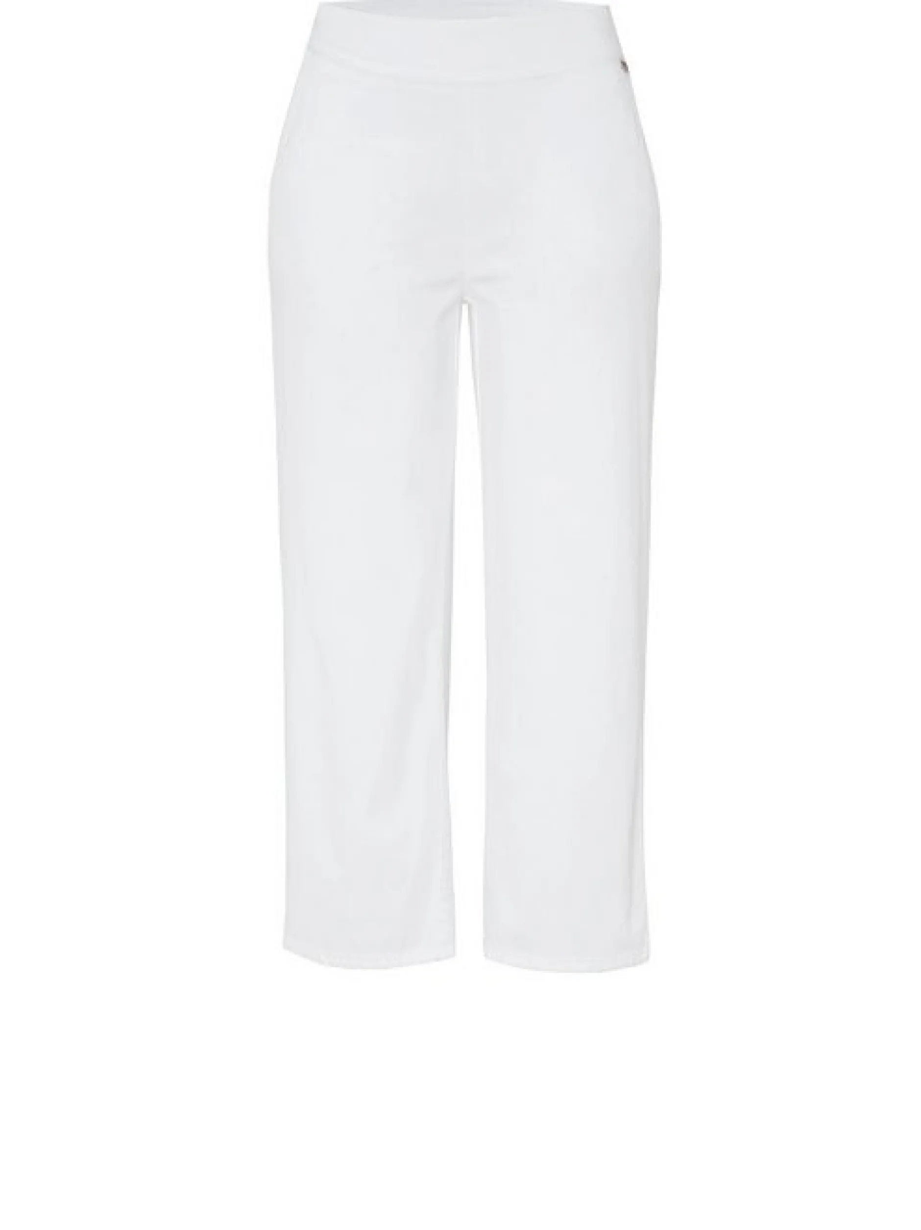 Relaxed Damen Jeans - Scarlet 3/4 in weiß
