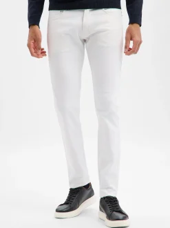 Replay Herren Jeans Slim Fit - Anbass in weiß