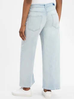 Rich & Royal Damen Jeans-Culotte in bleached