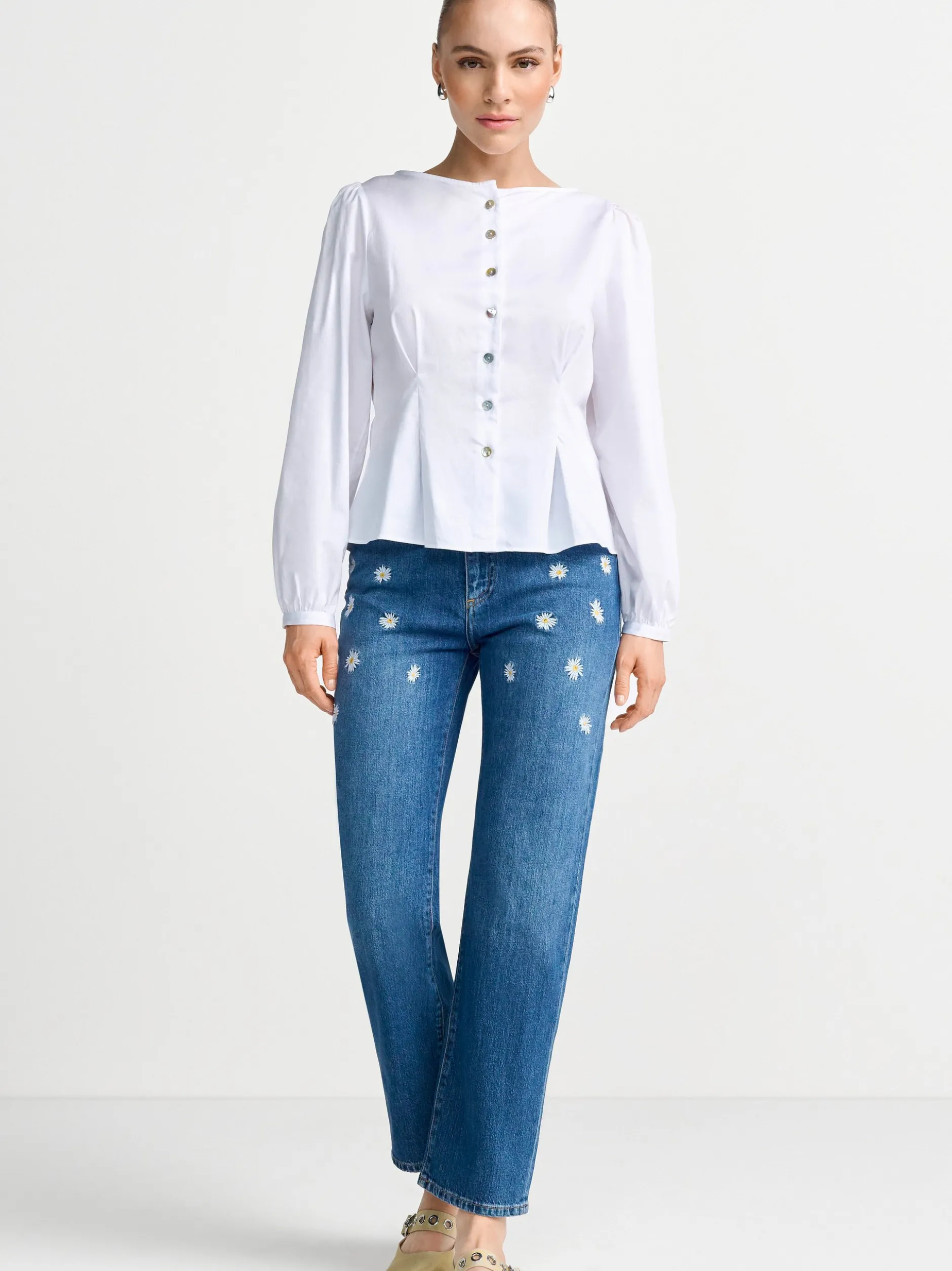 Rich & Royal Damen Jeans in blue stone - Länge: lang