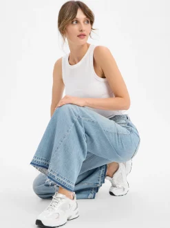 Rich & Royal Damen Jeans in light stone - Länge: lang