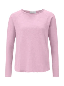 Rich & Royal Damen Langarmshirt in rosa - Ärmel: langarm