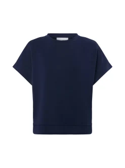 Rich & Royal Damen Shirt in marine - Ärmel: kurzarm