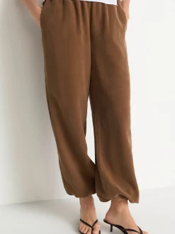 Rich & Royal Damen Stoffhose - Bazaar in kastanie