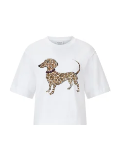 Rich & Royal Damen T-Shirt in weiß - Ärmel: kurzarm
