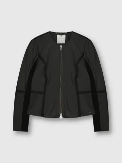 Rino & Pelle Damen Lederjacke - Torri in schwarz