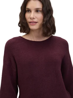 Robe Légère Damen Strickpullover mit Wollanteil in aubergine