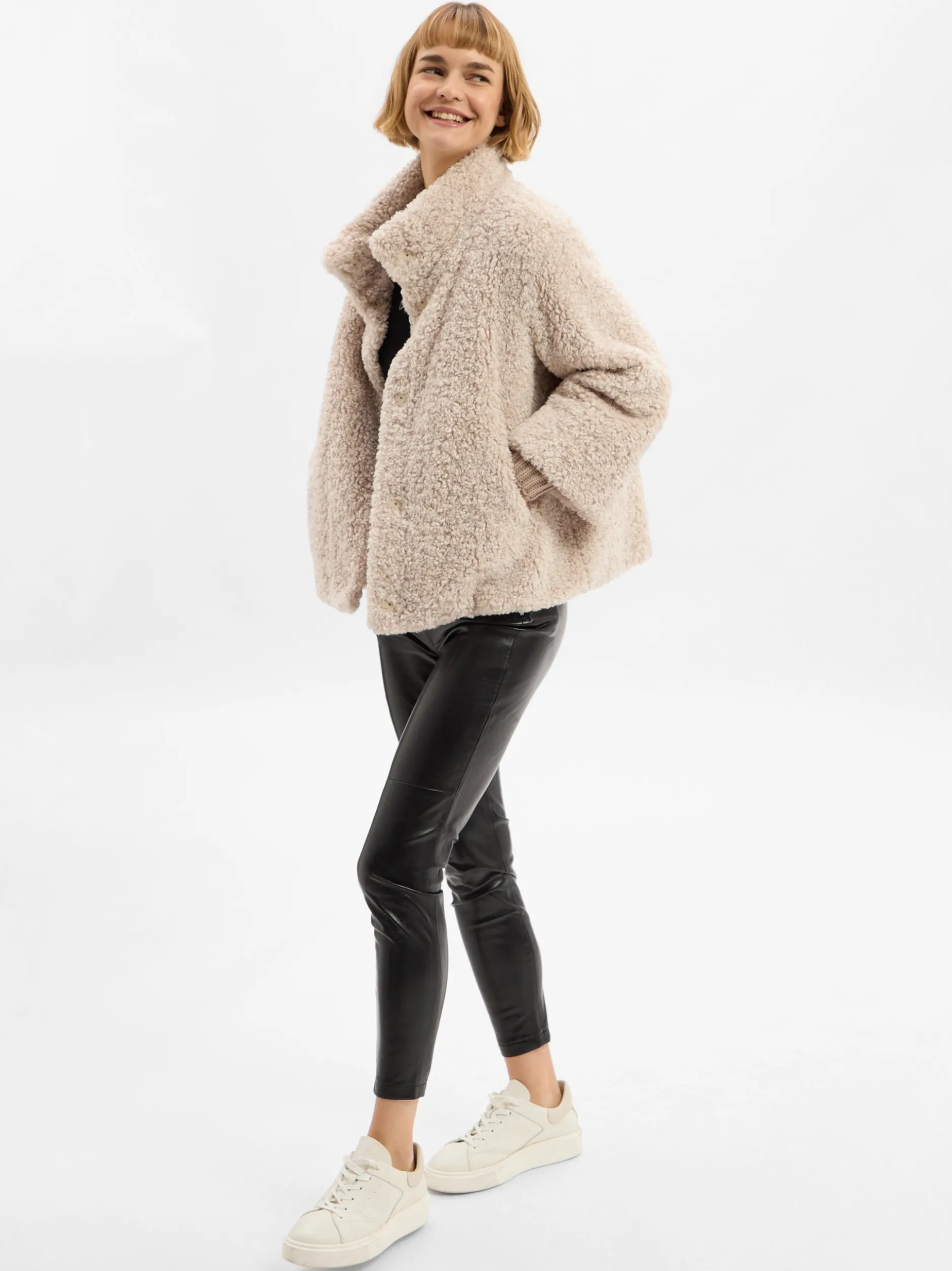 Rofa Damen Übergangsjacke in beige