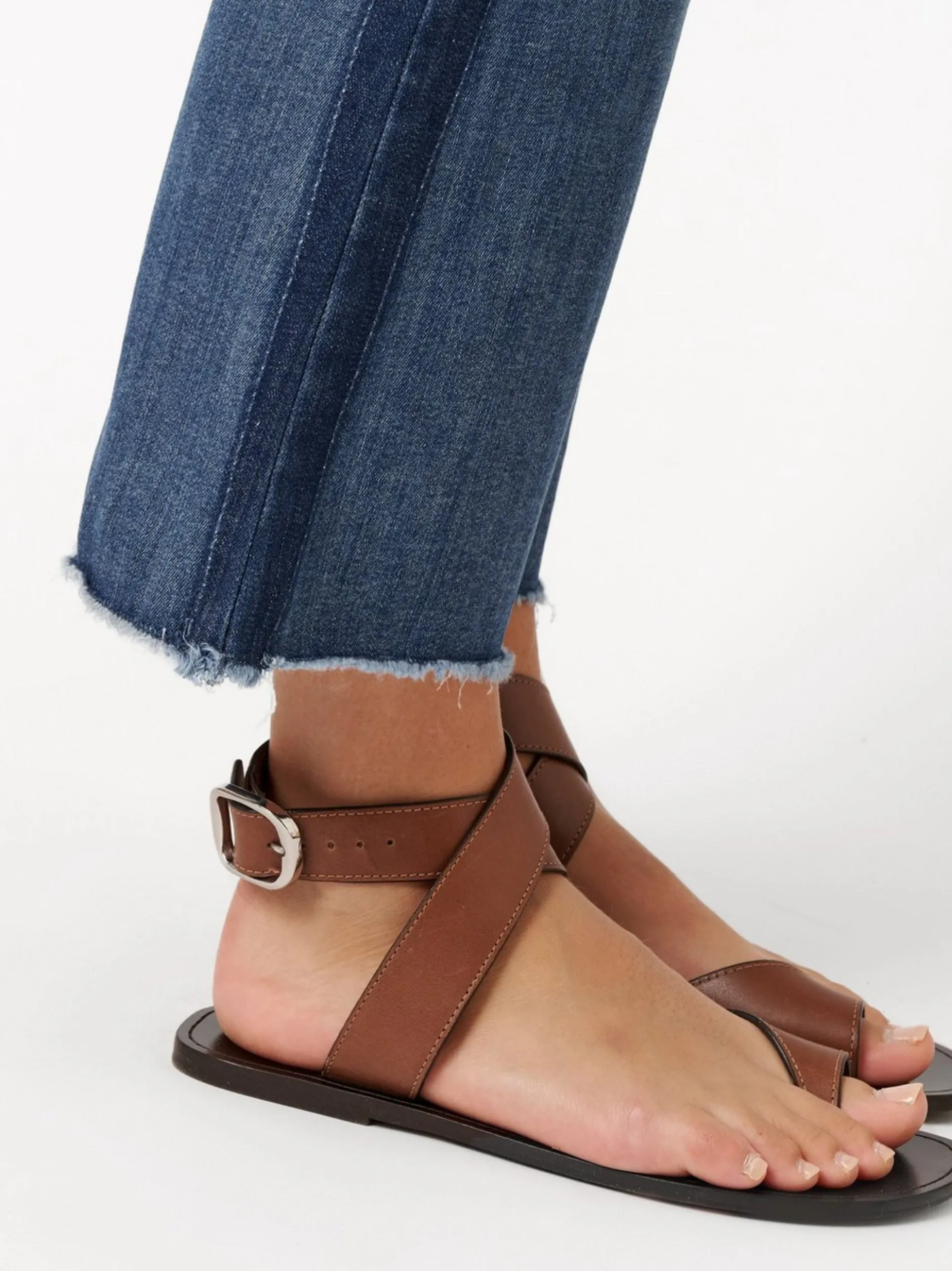 Rosner Damen Five-Pocket-Hose - Antonia Kick Galon in medium stone