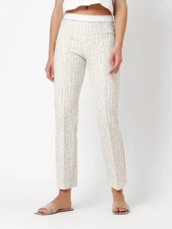 Rosner Damen Hose - Alisa Slim in ecru - Länge: mittel