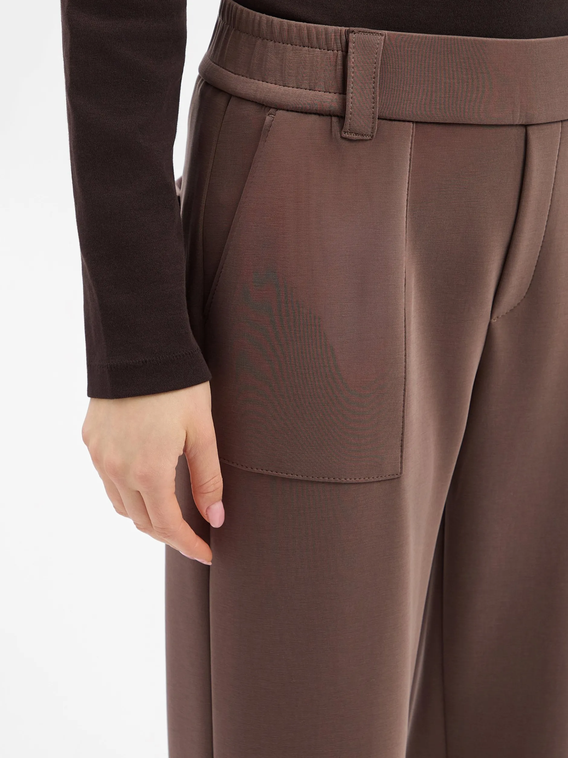Rosner Damen Hose - Mara Casual Tapered in schlamm