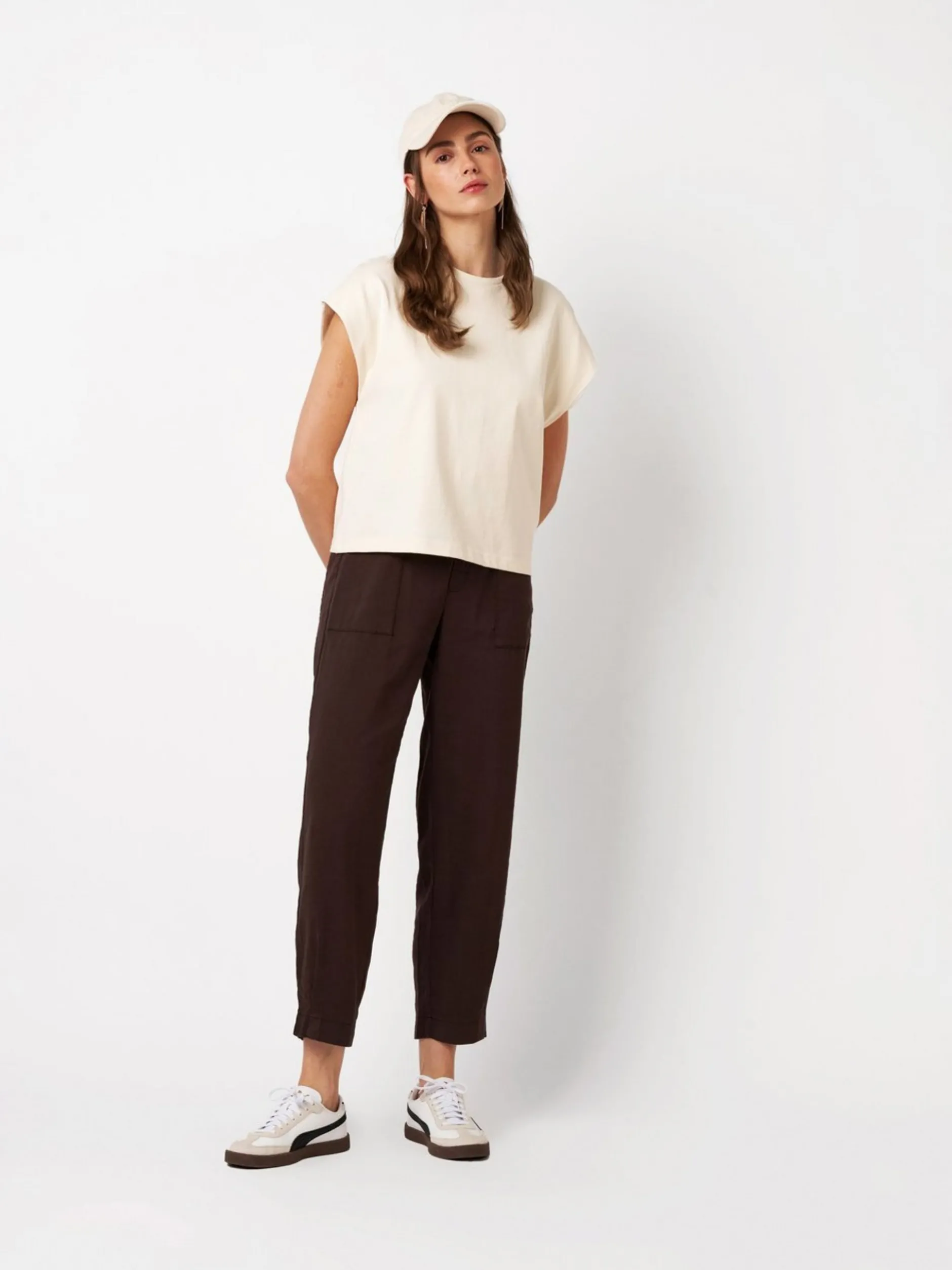 Rosner Damen Hose - Mara Tapered in schoko
