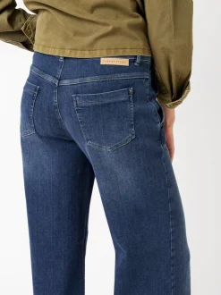 Rosner Damen Jeans - Audrey Wide in blau - Länge: lang