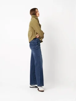 Rosner Damen Jeans - Audrey Wide in blau - Länge: lang