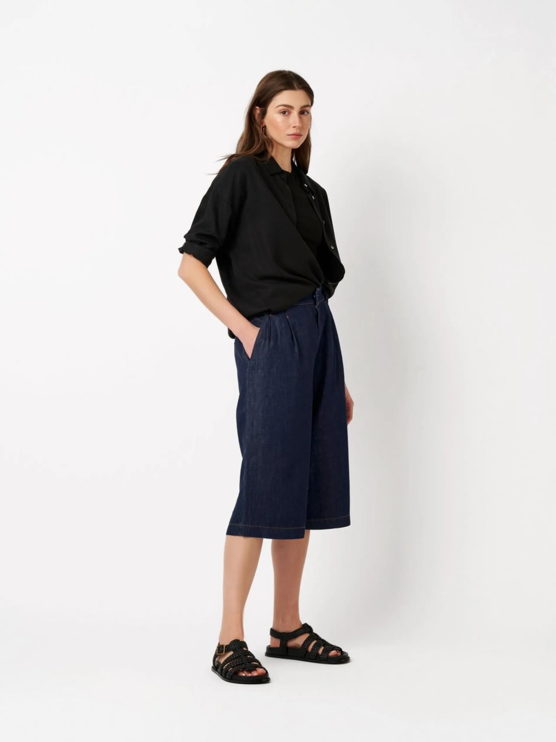 Rosner Damen Jeans - Mara Wide in rinsed blau
