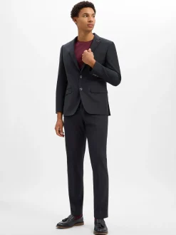 Roy Robson Herren Baukasten-Hose in schwarz