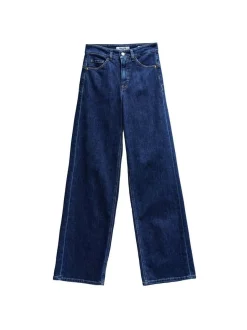 Salsa Jeans Damen Jeans - Faith Wide in light stone