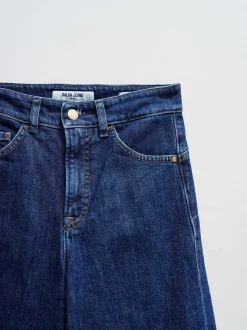 Salsa Jeans Damen Jeans - Faith Wide in light stone
