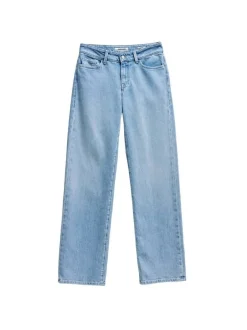 Salsa Jeans Damen Jeans - Low Rise Straight in medium stone