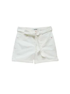 Salsa Jeans Damen Shorts - Glamour in ecru