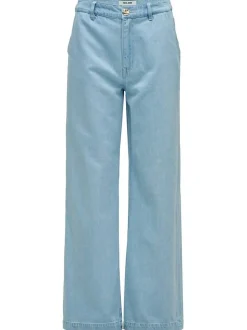 Salsa Jeans Damen Stoffhose in hellblau