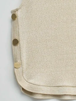 Salsa Jeans Damen Top in beige - Ausschnitt: Rundhals