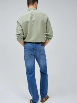 Salsa Jeans Herren Hose - Regular Jogger S-Activ in medium stone