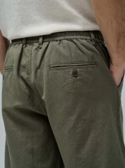 Salsa Jeans Herren Shorts in oliv