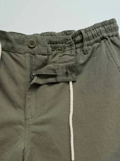 Salsa Jeans Herren Shorts in oliv