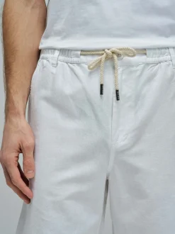 Salsa Jeans Herren Shorts in weiß