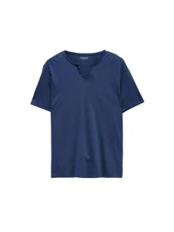 Salsa Jeans Herren T-Shirt in marine - Ärmel: kurzarm