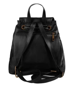 Samantha Look Damen Cityrucksack in schwarz