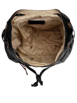 Samantha Look Damen Cityrucksack in schwarz