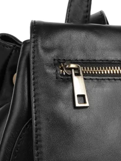 Samantha Look Damen Cityrucksack in schwarz