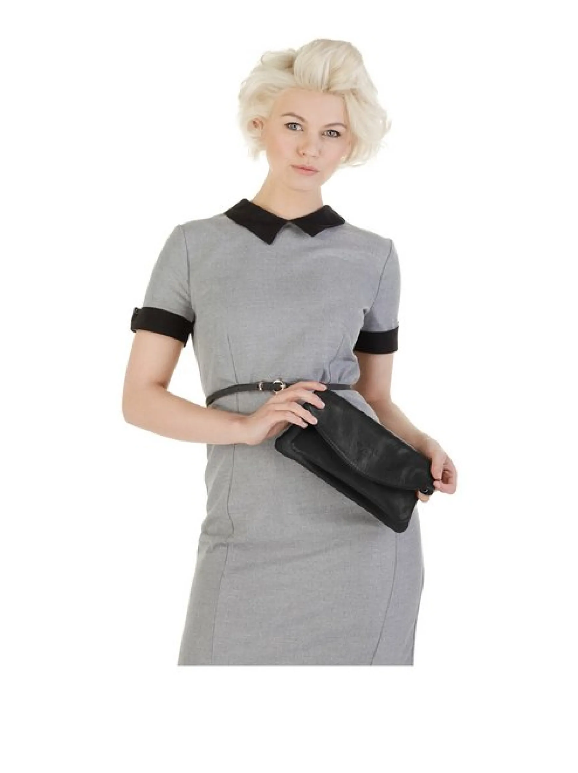 Samantha Look Damen Clutch in schwarz