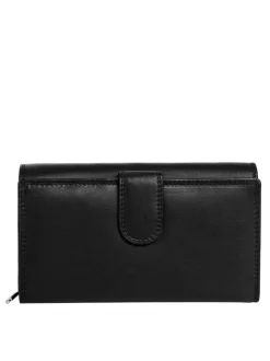 Samantha Look Damen Geldbörse in schwarz