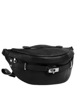 Samantha Look Damen Gürteltasche in schwarz