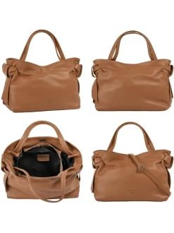 Samantha Look Damen Handtasche in cognac