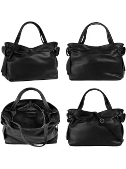 Samantha Look Damen Handtasche in schwarz