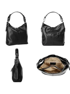 Samantha Look Damen Handtasche in schwarz