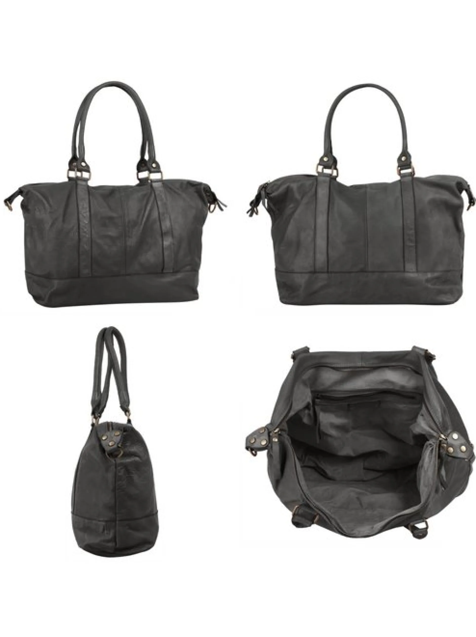 Samantha Look Damen Reisetasche in grau