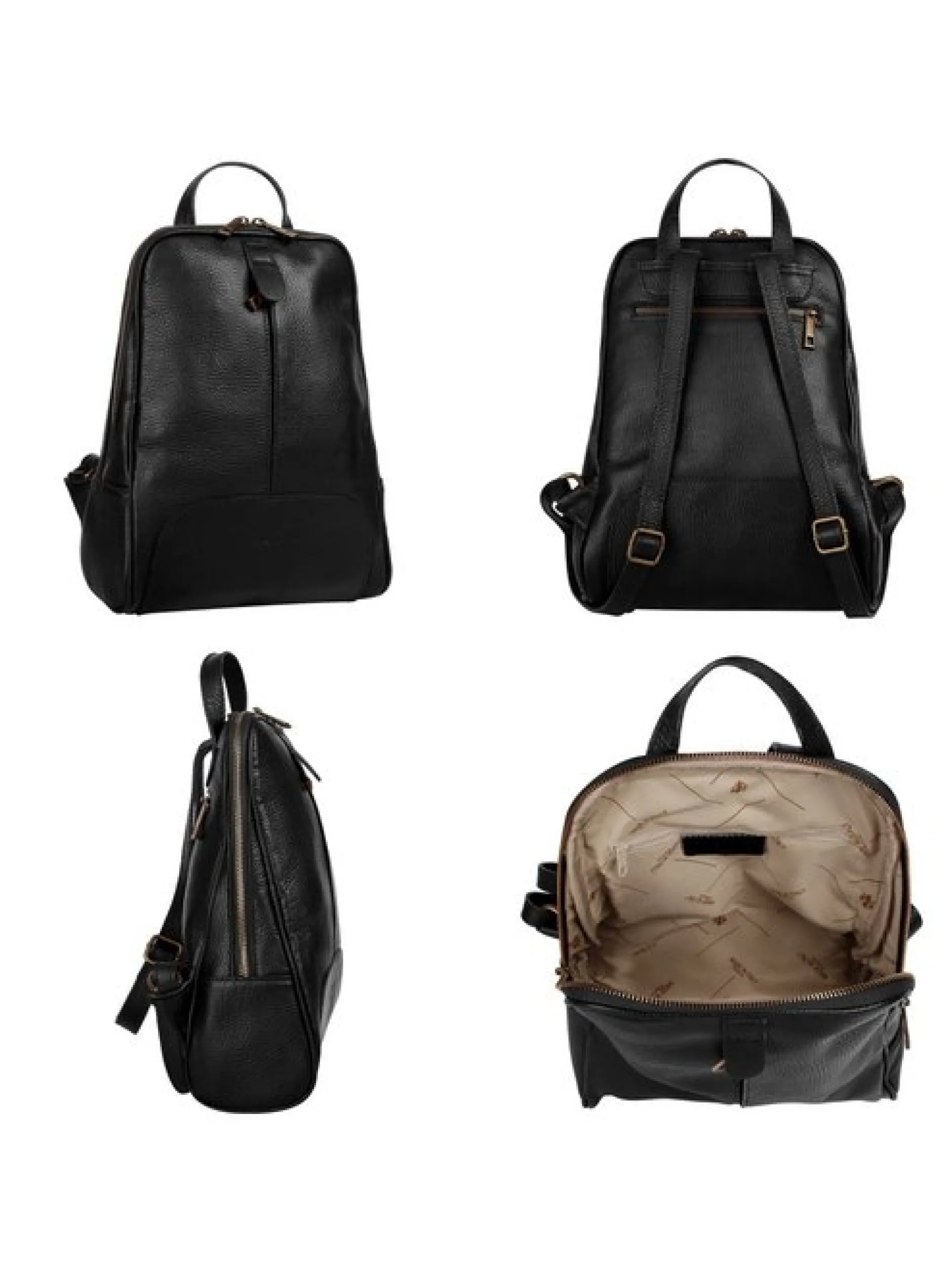 Samantha Look Damen Rucksack in schwarz