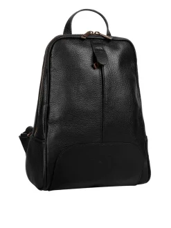 Samantha Look Damen Rucksack in schwarz