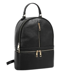 Samantha Look Damen Rucksack in schwarz
