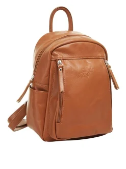 Samantha Look Damen Rucksack in cognac